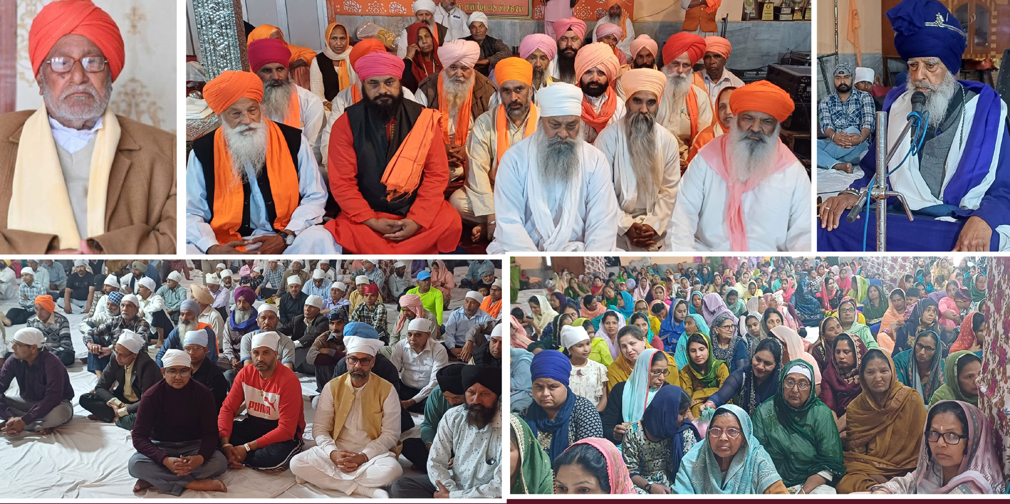डेरा बोहन में संत सीतल दास की 79वीं पुण्य तिथि समारोह में देश-विदेश से श्रद्धालु शामिल हुए